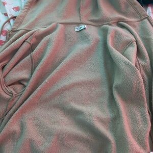 Refuge Beige Fleece Hoodie